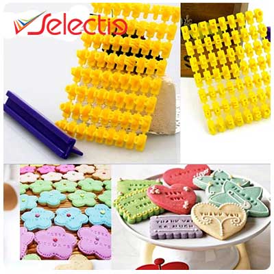 Mini Alphabet Stamps Islamabad Lahore Cake Shop Online Cookie Cutter