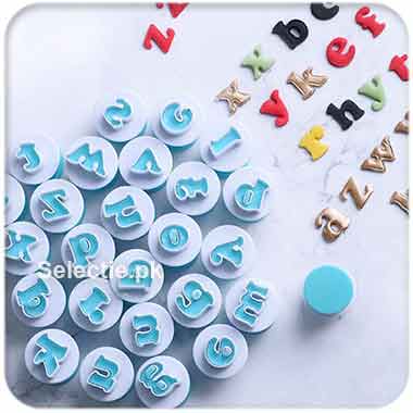 Alphabets Small Letters Abc Easy Name Fondant Cake Plunger Cutter
