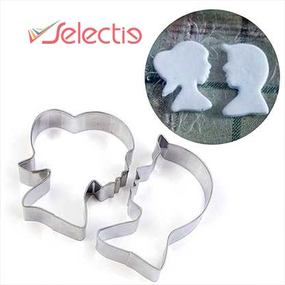 Couple Ss Cookie Cutter
