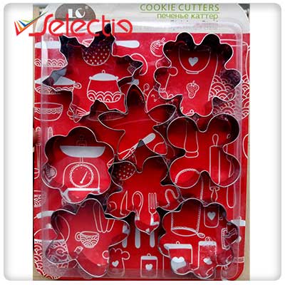 Snowflake Flower Large Set Cookie Cutter