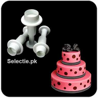 Circle Round Icing Paste Master Ctts Fondant Plunger Cutter