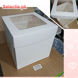 heighted cake box 8x8x8 inch