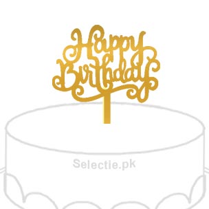 Happy Birthday Sal Girah Cake Topper