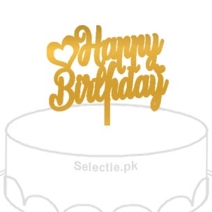 Happy Birthday Cakes Toppers