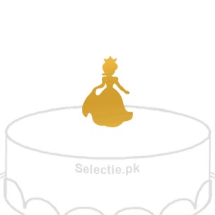Princess Cake Topper Charm