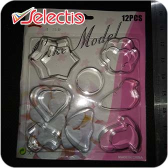 Baking Cookie Cutter 12Pcs Cake Model