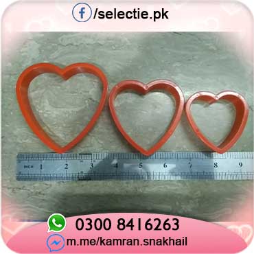 Baking Cookie Cutter Heart Set