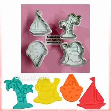 Boat Icecream Cone Palm Beach Tree Sheesha Plunger Cutter