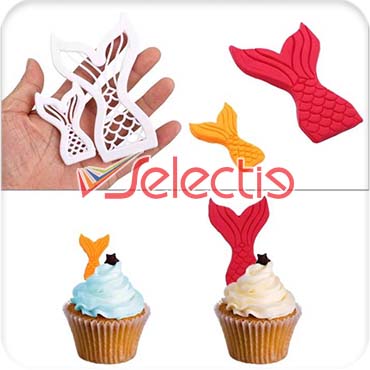 Baking Cookie Cutter 618 Mermaid Lady Fish Tail Jalpari
