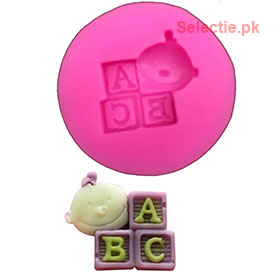 Half Birthday New Born Baby Abc Blocks Mold