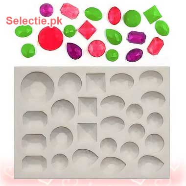 Jewellery Beeds Diamond Pearls Gem Stones Silicone Molds