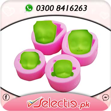 Face Doll Princess Wedding Couple Person Impression Silicone Mold