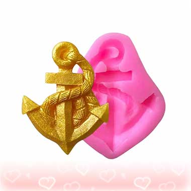 Anchor Ship Sea Silicone Fondant Molds