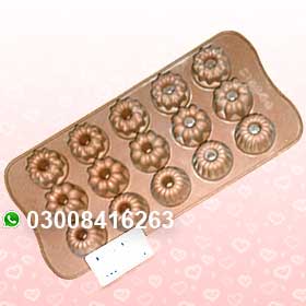 Mini Bundt Pan Chocolates Silicone Molds