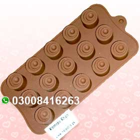 Round Circle Deep Chocolates Silicone Molds