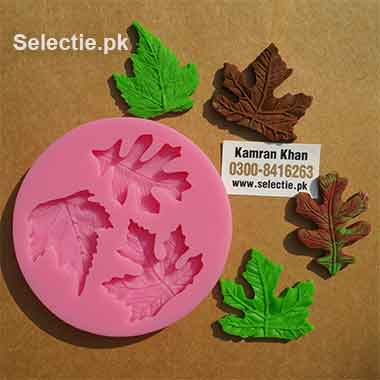 Leaf Fancy Mepal Cut Silicone Molds