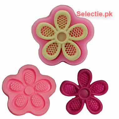 Flower Net Lace Petal Silicone Molds