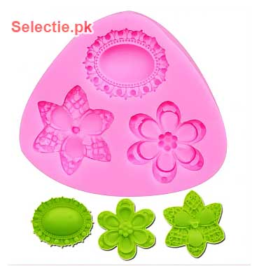 Multi Flowers Silicone Fondant Molds