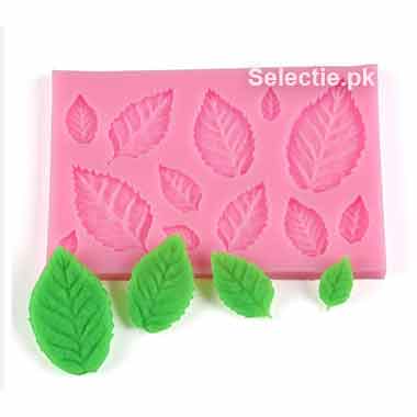 Leaf Rose Plant Leaves Cake Silicone Molds