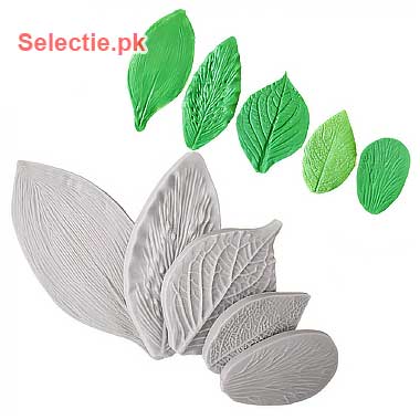 Big Leaf Large Leaves Veiner Impression Design Cake Silicone Molds