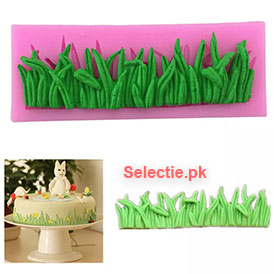 Grass Baking Fondant Border Kids Jungle Theme Silicone Molds