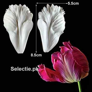 Tulip Petals Cake Decorating Tools Veiner Peony Silicone Molds