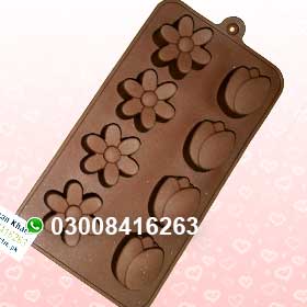 Tulip Buds 6 Petal Flowers Thick Chocolates Silicone Molds
