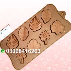 Palm Tree Date Leaf Beach Chocolates Silicone Molds