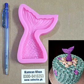 Tail Fish Mermaid Silicone Molds