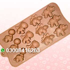 Dinosaurs Kids Theme Chocolates Silicone Molds