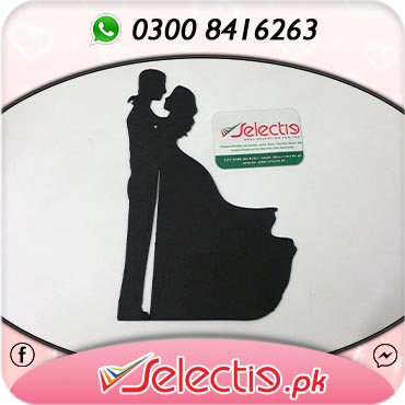 Mr And Mrs Wedding Couple Cake Topper