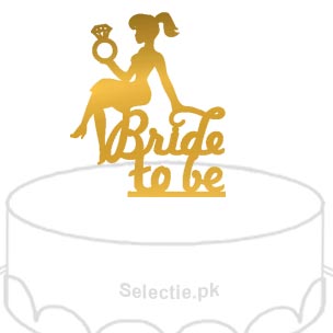 Bride To Be Cake Toppers