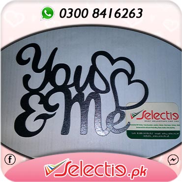 You And Me Cake Topper