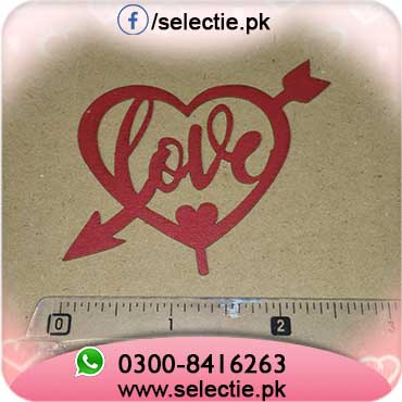 Love Heart Arrow Cake Topper