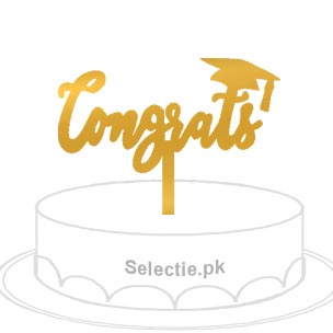 Congrats Graduate Graduation Cake Topper