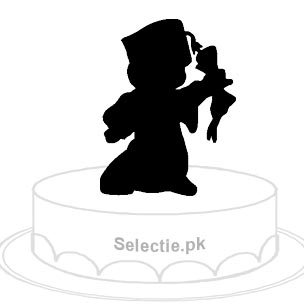 Congrats Graduate Baby Graduation Cake Topper