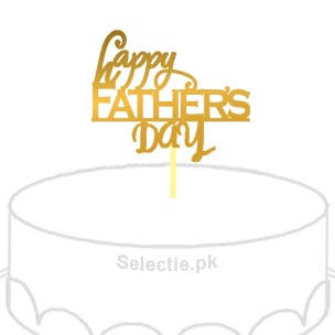 Happy Fathers Day Dad Cake Toppers