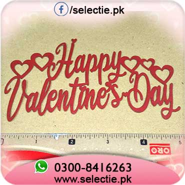 Happy Valentines Day Cake Topper